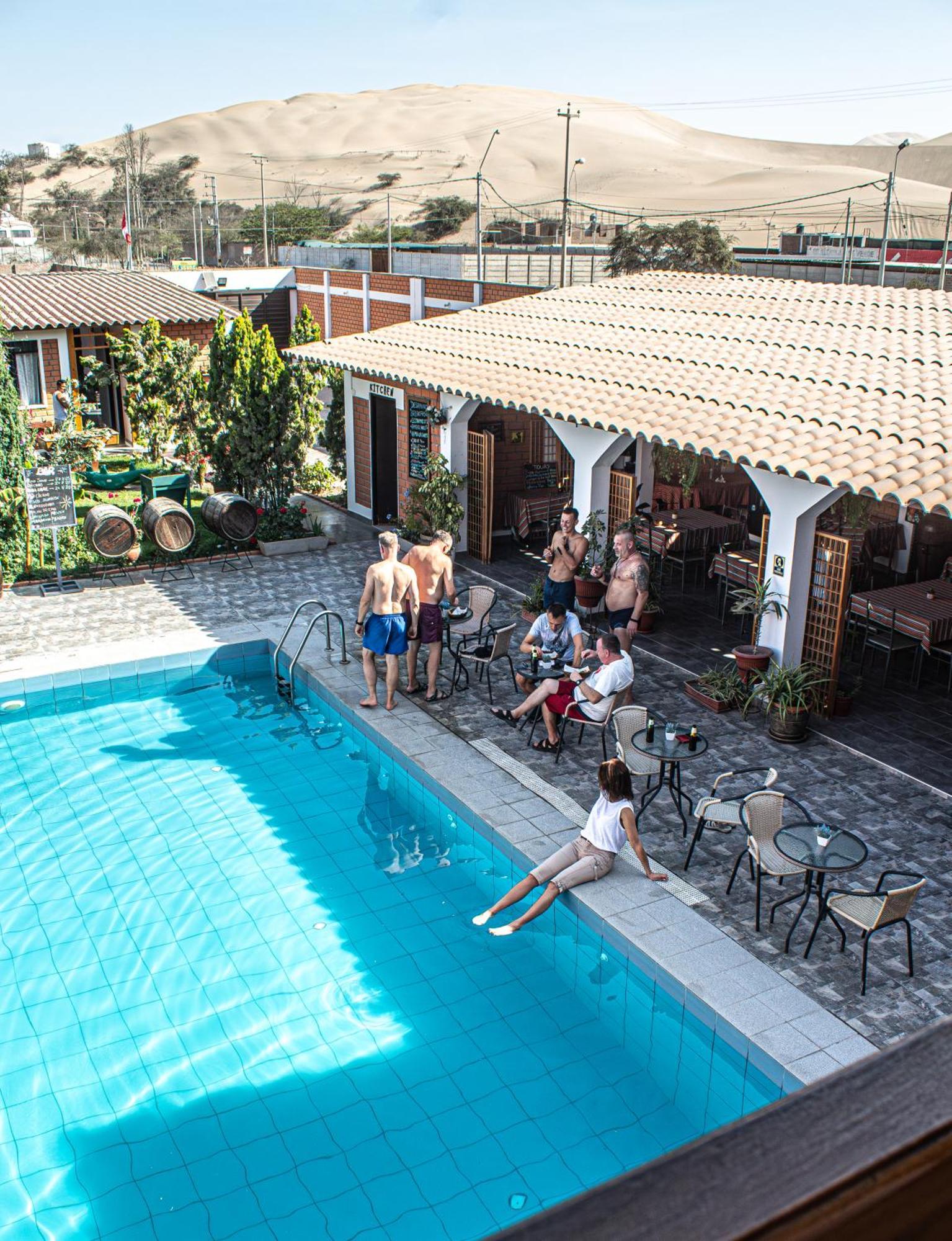 Huacachina Desert House Ica Exterior foto