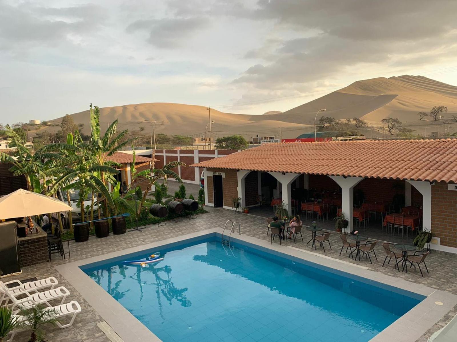 Huacachina Desert House Ica Exterior foto